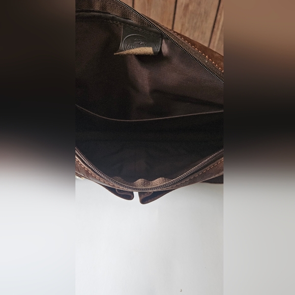 Longchamp Rich Brown Messenger Bag - Picture 9 of 12